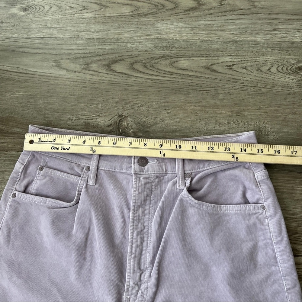 Mother Tunnel Vision Sneak Corduroy Straight Pant Hopscotch Womens 29 - Picture 7 of 16